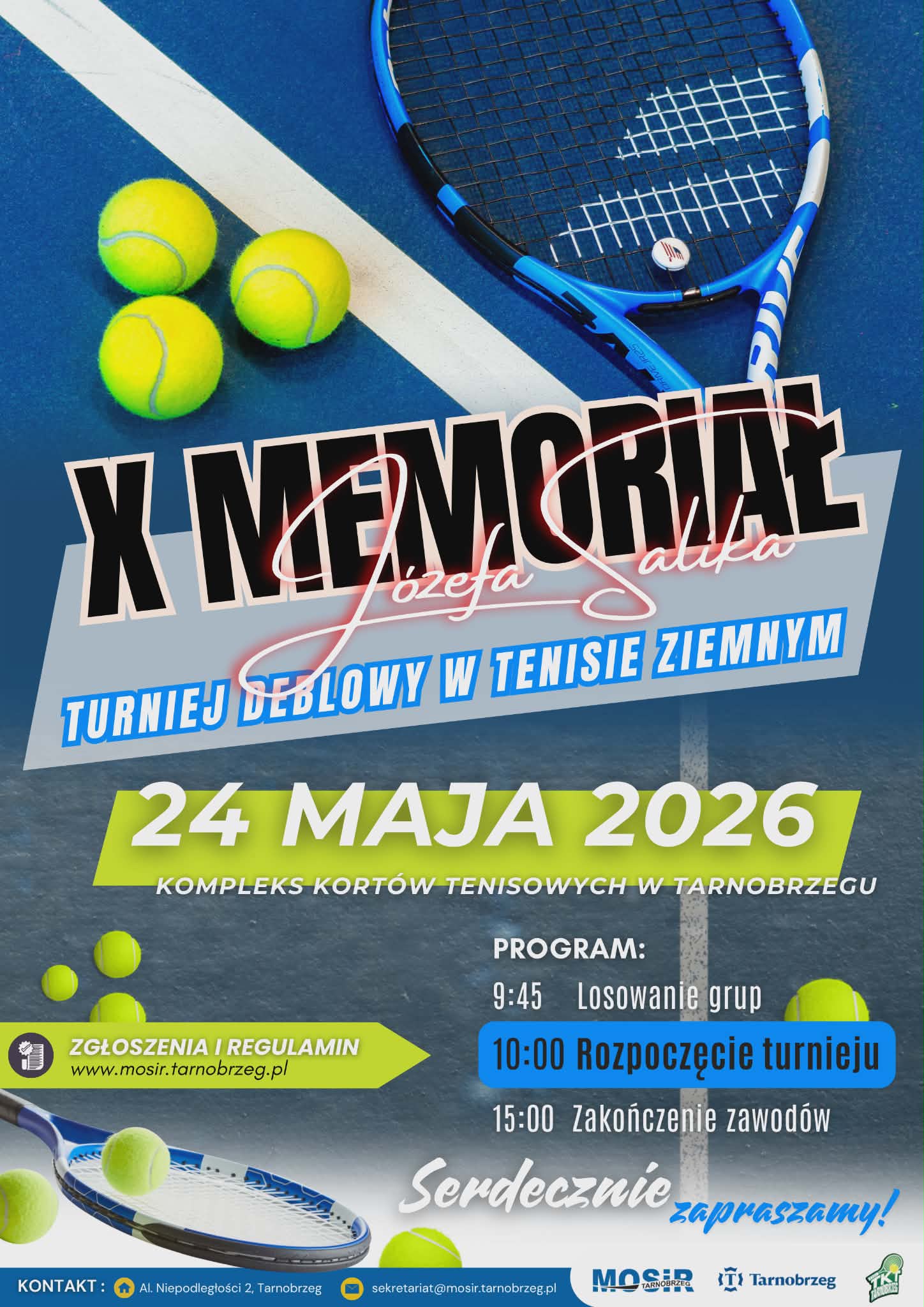 X Memoriał Tenisowy im. Józefa Salika